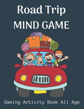 Paperback Road Trip Mind Game: Advanced version of the regular game - Fun activity during Traveling, Camping and Family Activity Book