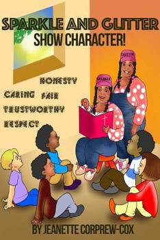 Paperback Sparkle and Glitter Show Character! Book