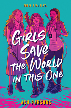 Hardcover Girls Save the World in This One Book