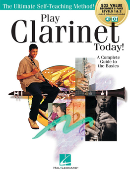 Paperback Play Clarinet Today! Beginner's Pack Book/Online Media Book