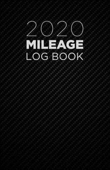 Paperback Mileage log book: Notebook and tracker: Keep a record of your vehicle miles for bookkeeping, business, expenses: Black and white geometr Book