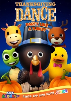 DVD Thanksgiving Dance: Party Like A Turkey Book