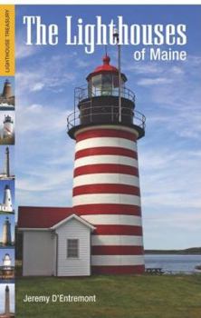 Paperback The Lighthouses of Maine Book