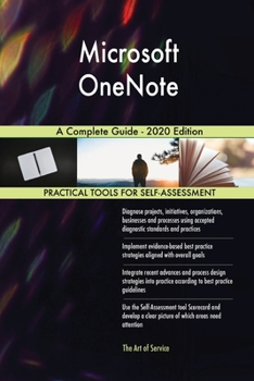 Paperback Microsoft OneNote A Complete Guide - 2020 Edition Book