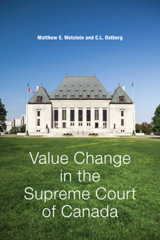 Hardcover Value Change in the Supreme Court of Canada Book