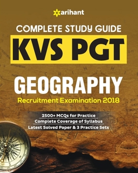 Paperback Kvs Pgt Geography (E) Book