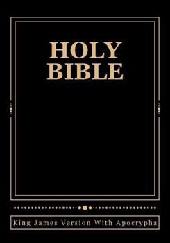 Paperback Holy Bible: King James Version With Apocrypha Book