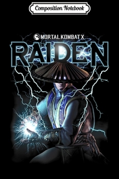 Paperback Composition Notebook: Mortal Kombat X Raiden Journal/Notebook Blank Lined Ruled 6x9 100 Pages Book