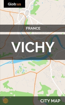 Paperback Vichy, France - City Map Book