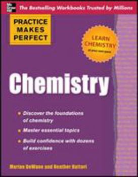 Paperback Practice Makes Perfect Chemistry Book