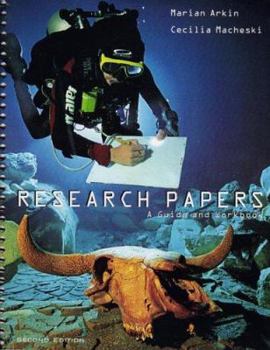 Spiral-bound Research Papers: A Guide and Workbook Book