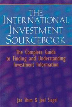 Hardcover The International Investment Sourcebook Book