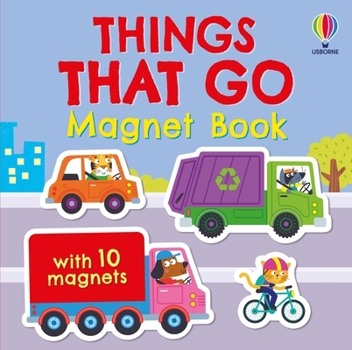 Board book Things That Go Magnet Book