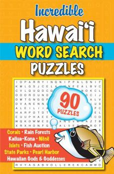 Paperback Incredible Hawaii Word Search Puzzles Book