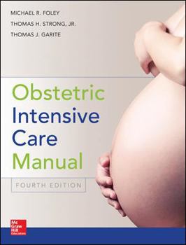 Hardcover Obstetric Intensive Care Manual Book