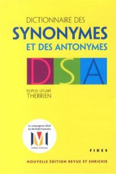 Hardcover DICTIONNAIRE DES SYNONYMES ET ANTONYMES [French] Book
