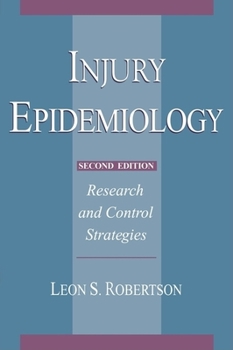 Hardcover Injury Epidemiology Book