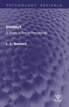 Instinct: A Study in Social Psychology