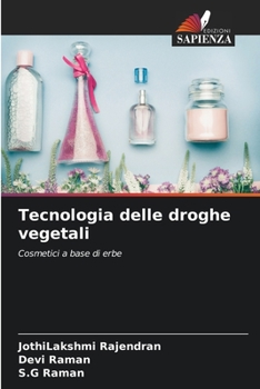 Paperback Tecnologia delle droghe vegetali [Italian] Book