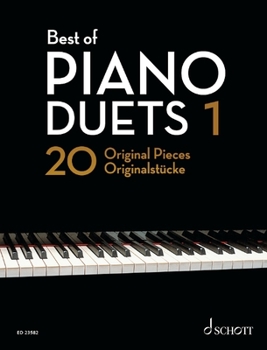 Paperback Best of Piano Duets 1: 20 Original Pieces - Piano 4 Hands Book