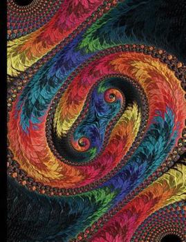 Composition Notebook - College Ruled, 100 Sheets: Mandelbrot Set Fractal Art "Aedar" (200 Pages, 7.5" x 9.75") (Mandelbrot Set Fractals)