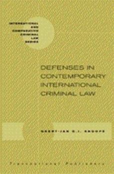 Hardcover Defences in Contemporary International Criminal Law Book