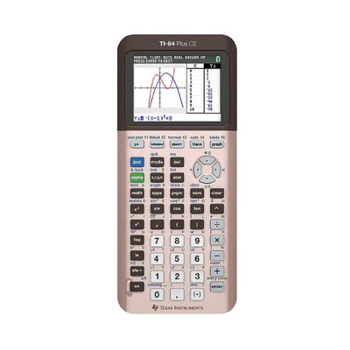 Misc. Texas Instruments Ti-84 Plus Ce 10-Digit Graphing Calculator, Rose Gold [With Battery] Book
