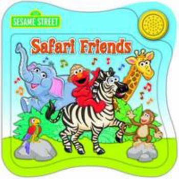 Paperback Safari Friends (Sesame Street) Book