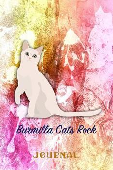 Paperback Burmilla Cats Rock: Pocket Gift Notebook for Cat and Kitty Lovers Book