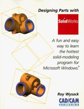 Paperback Designing Parts with SolidWorks Book