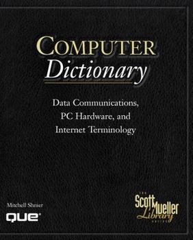 Paperback Scott Mueller Library - Computer Dictionary Book