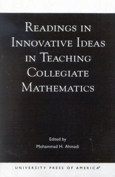 Paperback Readings in Innovative Ideas in Teaching Collegiate Mathematics Book