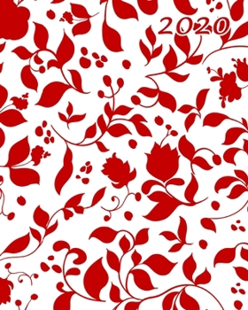 Paperback 2020: 8"x10" Daily and Weekly Agenda Planner and Organizer V8 Book