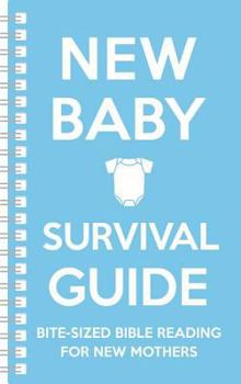 Spiral-bound New Baby Survival Guide (Blue): Bite-Sized Bible Reading for New Mothers Book