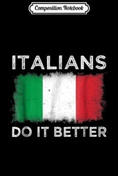 Composition Notebook: Italian Teacher Definition Funny School Gift  Journal/Notebook Blank Lined Ruled 6x9 100 Pages