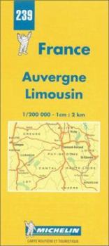 Auvergne/Limousin Map : France