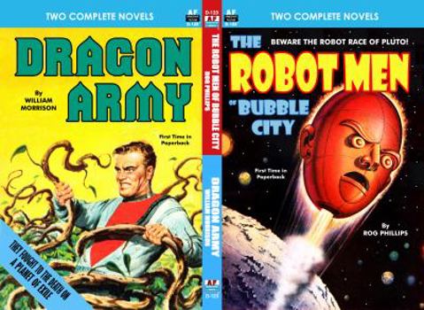 Paperback Robot Men of Bubble City, The, & Dragon Army Book