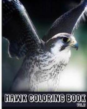 Paperback Hawk Coloring Book