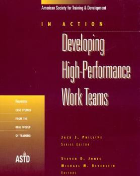 Paperback Developing High-Performance Work Teams Book