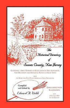 Paperback The Historical Directory of Sussex County, New Jersey Book