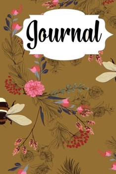 Paperback Journal: Bee Notebook, Bee Notebook Journal for Writing Book