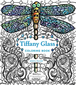 Paperback Tiffany Glass Coloring Book