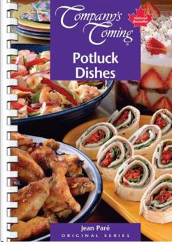 Spiral-bound Potluck Dishes Book
