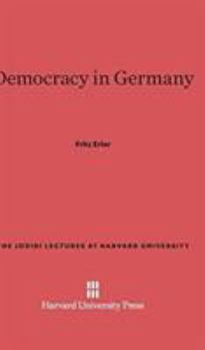 Hardcover Democracy in Germany Book