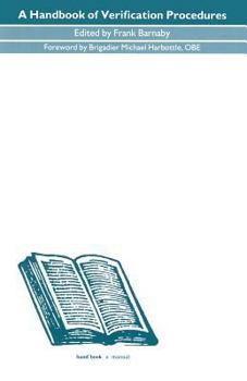 Paperback A Handbook of Verification Procedures Book