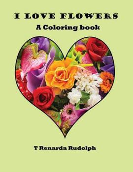 Paperback I Love Flowers Book