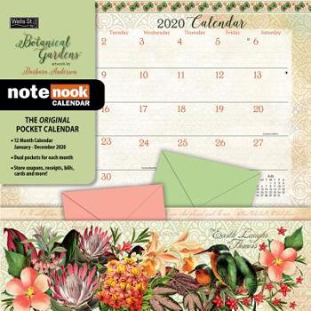 Calendar Botanical Gardens: 2020 Note Nook Book