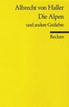 Paperback Die Alpen und andere Gedichte. [German] Book