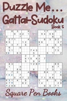 Paperback Puzzle Me... Gattai-Sudoku Book 5 Book