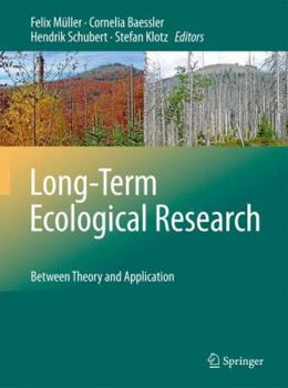 Hardcover Long-Term Ecological Research: Between Theory and Application Book